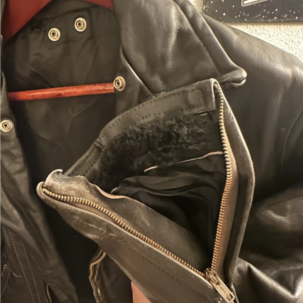 Vintage (1950s) CHP Horsehide Leather Jacket - Picture 5 of 5